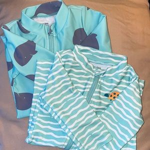Baby swim rompers